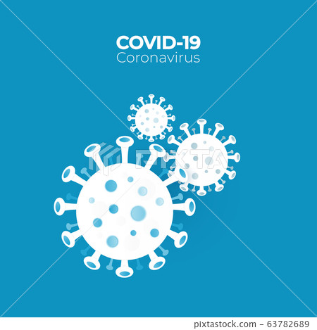 Coronavirus COVID-19 spread infection around the world. Vector illustration Coronavirus COVID-19 spread infection around the world. Vector illustration 63782689