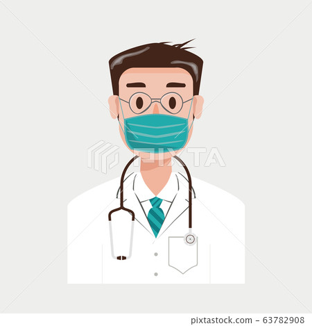 A man who looks like a doctor. 63782908