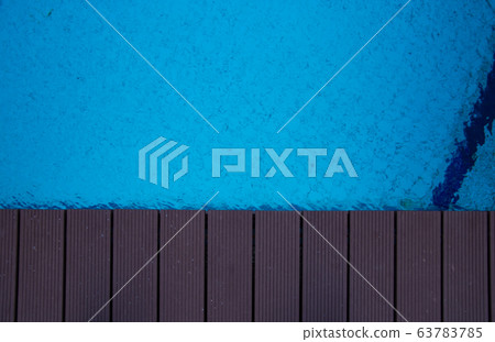 blue swimming pool with teak wood flooring blue swimming pool with teak wood flooring 63783785