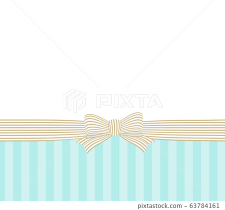 條紋和絲帶框架 63784161