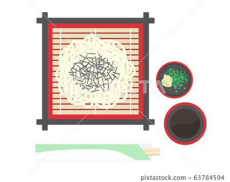 Illustration of zaru udon 63784594
