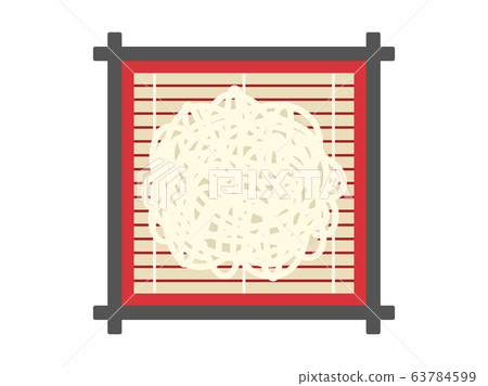 Illustration of zaru udon 63784599