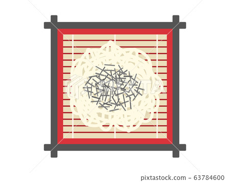 Illustration of zaru udon 63784600