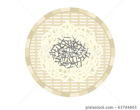 Illustration of zaru udon 63784603