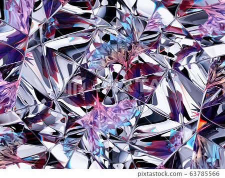 Gemstone diamond or shiny glass triangular texture Gemstone diamond or shiny glass triangular texture 63785566
