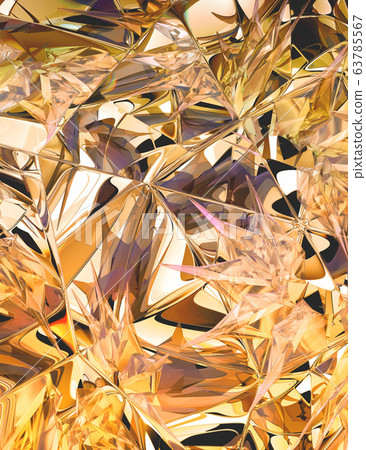 diamond structure extreme closeup and kaleidoscope 63785567
