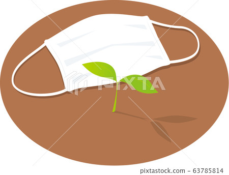 Mask and sprout 63785814