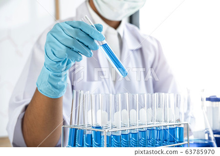 Scientist or medical in lab working in Scientist or medical in lab working in 63785970