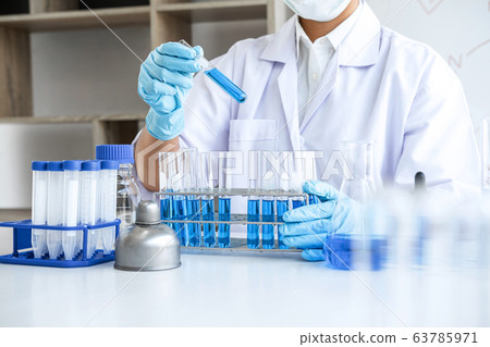 Scientist or medical in lab working in Scientist or medical in lab working in 63785971