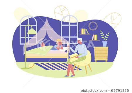 Bedtime Story for Beloved Granddaughter, Banner. Bedtime Story for Beloved Granddaughter, Banner. 63791326