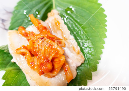 Samgyeopsal韓國食品照片 63791490