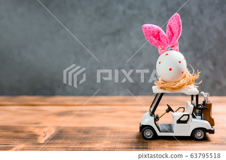 Happy Easter. Colorful painting eggs for celebrate Happy Easter. Colorful painting eggs for celebrate 63795518