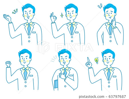 醫生年輕人白大褂套 63797687