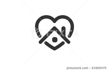 Stay home sticker icon for quarantine company coronavirus covid-19 63800470