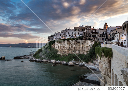 city on rock above sea city on rock above sea 63800927