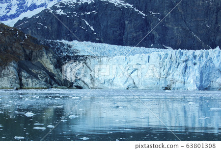 美國，阿拉斯加，冰川，アラスカ、氷河、USA, Alaska, Glacier, 63801308