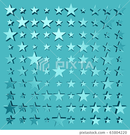 閃亮星星背景天空藍色 閃亮星星背景天空藍色 63804220