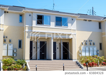 Newly built apartment house 63804328