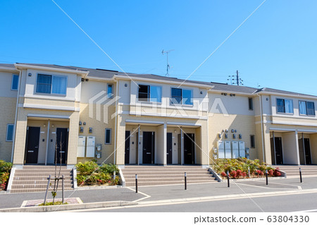 Newly built apartment house 63804330