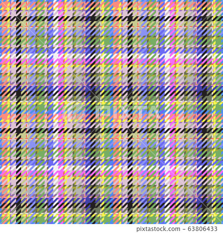 Classical checkered tartan pattern. 63806433