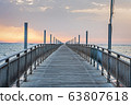 Long pontoon in Egypt 63807618
