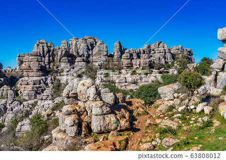 El Torcal de Antequera, Andalusia, Spain, near 63808012