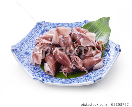 Boiled fire squid Boiled fire squid 63808752