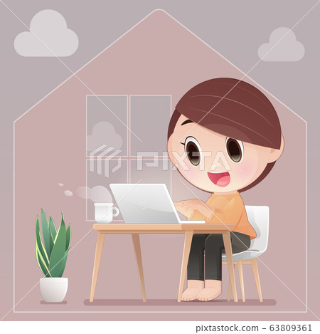 Work from the home 63809361