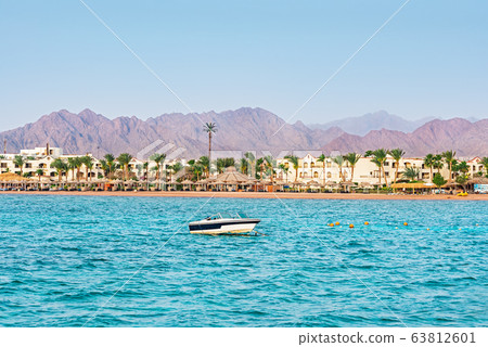 Resort coast without people 63812601