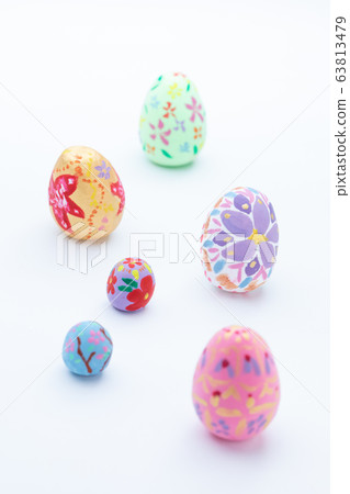 Handmade Easter eggs 63813479