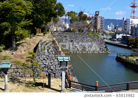 八代城遺址的熊本風景 八代城遺址的熊本風景 63813982
