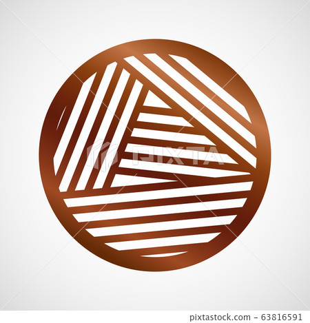 Vector coaster design for laser cut from wood, 63816591