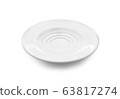 empty plate isolate on white background 63817274