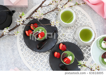 抹茶布丁下午茶時間 抹茶布丁下午茶時間 63818895