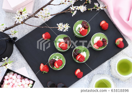 抹茶布丁下午茶時間 抹茶布丁下午茶時間 63818896