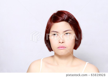 Asian Woman Face 63819928
