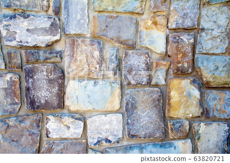 Background of old big stone wall texture Background of old big stone wall texture 63820721