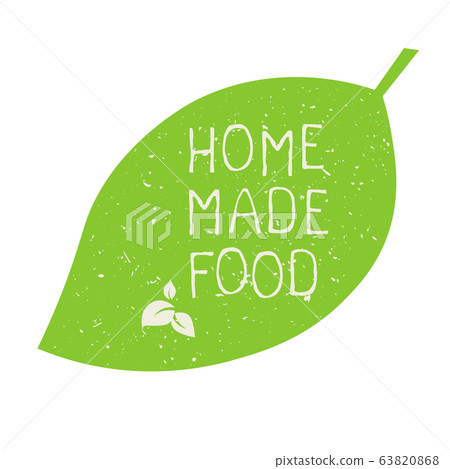 Home made food label and high quality product badges. Bio Organic product Pure healthy Eco food organic, bio and natural product icon. Emblems for cafe, packaging etc. Vector 63820868