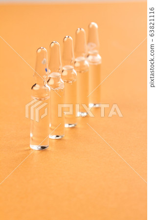 Glass medical ampules. Glass medical ampules. 63821116
