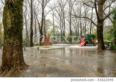 Arisugawa Park in Snow 63822049