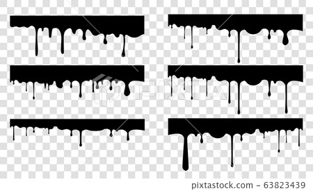 Dripping Paint Set. 63823439