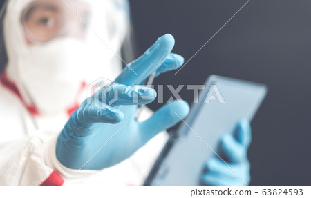 protective clothing, goggles, infection control 63824593
