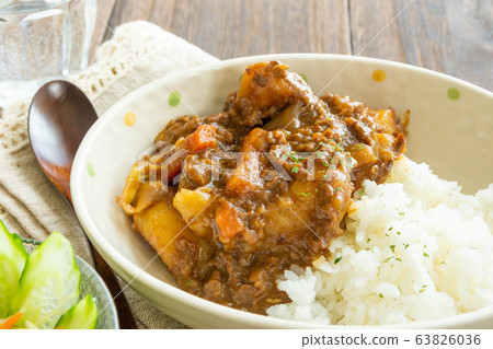 Curry and rice Curry and rice 63826036