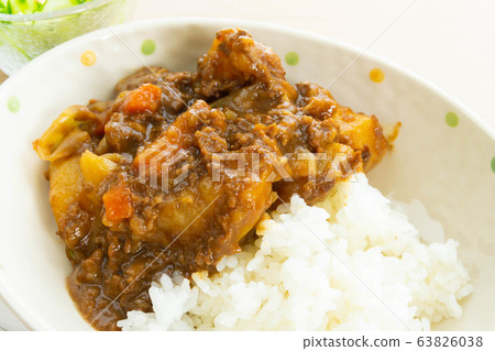 Curry and rice Curry and rice 63826038