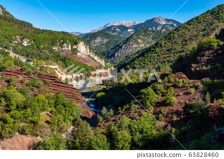 Gorges de Daluis or Chocolate canyon in 63828460