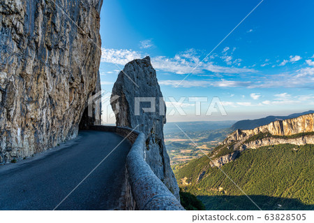 Lanscape of Vercors in France - view of Combe Lanscape of Vercors in France - view of Combe 63828505
