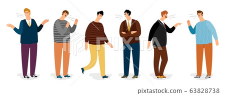 Agressive men set Agressive men set 63828738