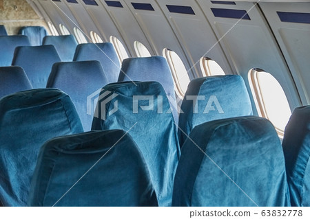 Airliner interior old seats 63832778