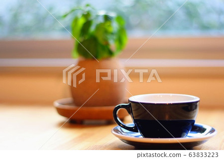 時尚的咖啡館 63833223
