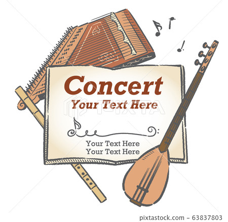 Design using illustrations of Arab folk... - Stock Illustration ...